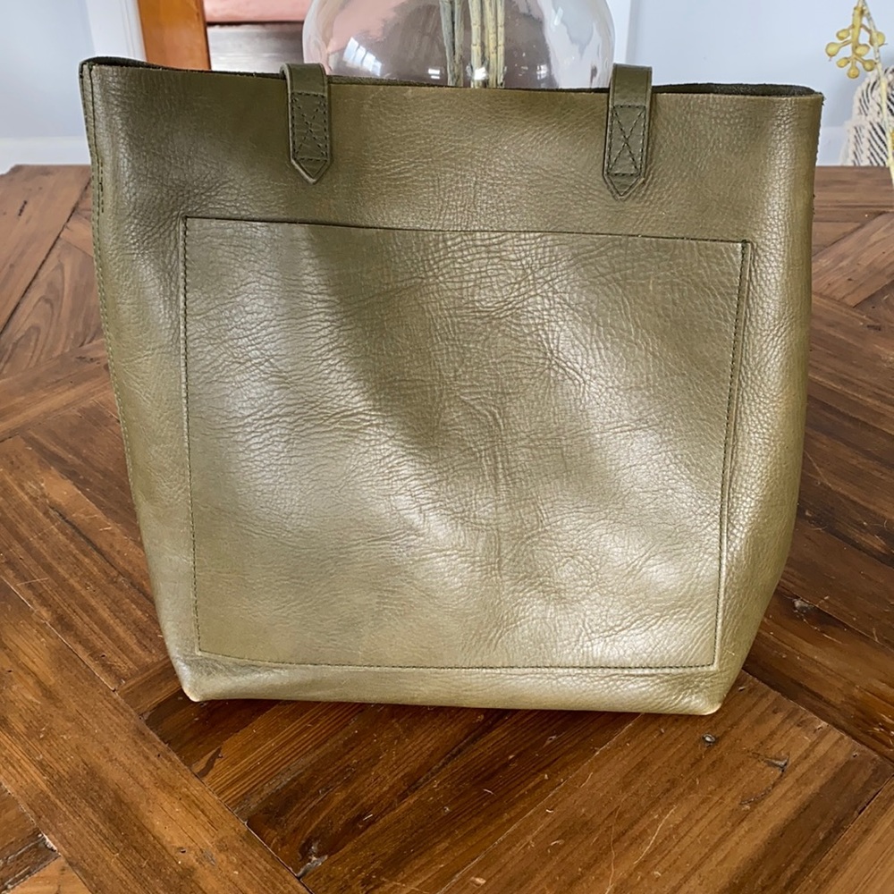 Madewell Olive Green Medium Transport Bag